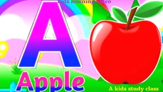 ABC Phonic Song  Toddler Learning Video Songs A for Apple Nursery Rhymes Alphabet Song for Kids [upl. by Ikkaj77]