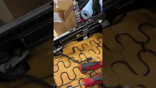 Porsche 944 powerelectric seat switch removalinstallation [upl. by Brien]