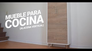 MUEBLE PARA COCINA quotALACENA  DESPENSEROquot  PROYECTO MUEBLE [upl. by Nozicka297]