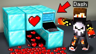 Dash Made A Heart Factory in MINECRAFT [upl. by Reinke599]