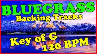 Bluegrass Backing Track in G Major  120 BPM Bluegrass Jam Track [upl. by Angelle881]