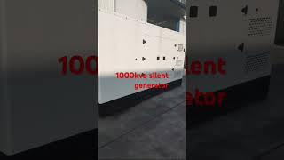 1000kva silent generator emergencygenerator standbygenset chinagenset silentgenset [upl. by Erek14]