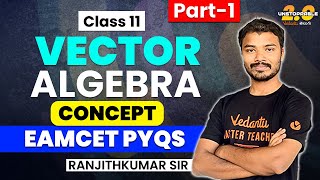 Vectors Algebra Class 12 In Telugu  High Weightage Chapter  JEE EAMCET 202425  Ranjith sir [upl. by Pelage]