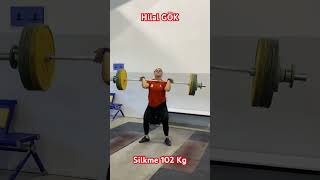 Hilal GÖK Silkme 102 Kg [upl. by Janella]