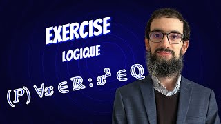 un exemple de raisonnement par contre exemple x² irrationnel [upl. by Amerigo]