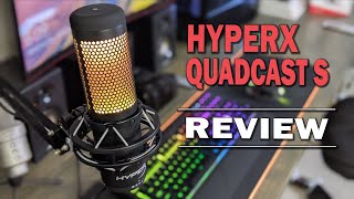 HyperX Quadcast S Review Brilliance in Sight and Sound [upl. by Riggall]