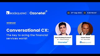 Conversational CX The key to acing the financial services world [upl. by Dewar]