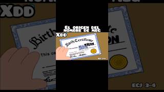 El Origen del nombre de Meg familyguy petergriffin humor shorts shortsfeed shortsviral [upl. by Spark]