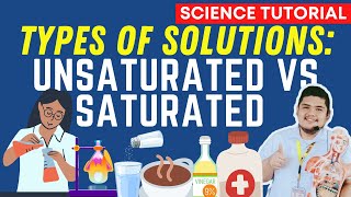 SATURATED AND UNSATURATED SOLUTIONS GRADE 7 SCIENCE TAGALOG [upl. by Crofton]