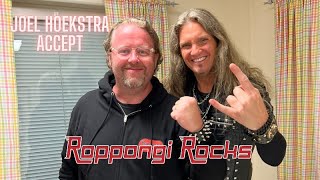 Video Backstage interview with Accepts Joel Hoekstra [upl. by Suelo]