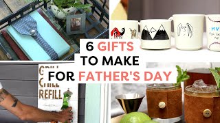 6 Unique Gifts For Dad  DIY Father’s Day Gift Ideas [upl. by Riddle]