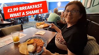 Wetherspoons £299 Breakfast Review Such a shame that this happened  foodie cooking [upl. by Pero]