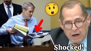 Congress ERUPTS as Jim Jordan Leaves Jerry Nadler SPEECHLESS during HEATED hearing [upl. by Ennagroeg]