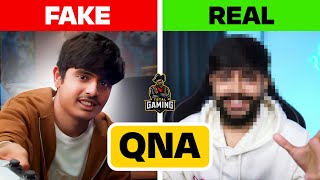 AJJUBHAI REAL FACE REVEAL  QampA  TOTAL GAMING [upl. by Gena]