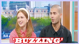 Max George and Maisie Smith buzzing as they announce exciting relationship milestone on GMB [upl. by Dewees34]