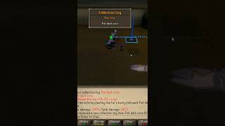 Osrs dark core pet osrs oldschoolrunescape [upl. by Anerrol]