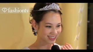 Kiku Mizuha  Bee My Love Chaumet Paris Exhibition amp Party Tokyo  FashionTV  FTVcom [upl. by Suiremed]