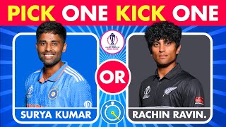 Pick One Kick One  Cricket World Cup 2023 Edition  CWC 2023 [upl. by Armilda576]