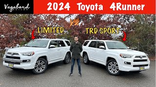 Comparing 2024 Toyota 4Runner Limited vs TRD Sport  We Compare You Decide [upl. by Okikuy606]