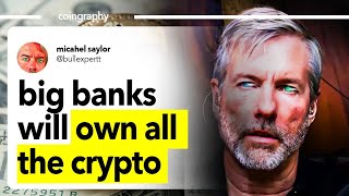 The Banking Sector Collapse is About to Send Bitcoin to the Moon Michael Saylor [upl. by Fagin539]