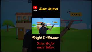 viralshorys mathsbubbles motivation upsc motivation height and Distance class 10 rrb ssc [upl. by Nyrad785]