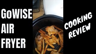 GoWISE USA Air Fryer Review and quick first meal [upl. by Adnilemreh]