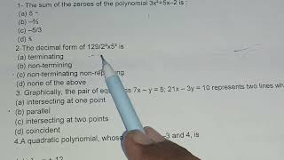 THE DECIMAL FORM OF 1292²× 5²  WITHOUT ACTUAL DIVISION TEEL TERMINATING OR NON TERMINATING [upl. by Perkins807]