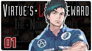 Lets Play Virtues Last Reward PC Remaster Blind Part 1  Ambidex Zero Escape Nonary Games [upl. by Nele]