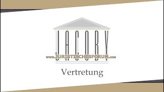 Vertretung 108119 § 181 BGB und Missbrauch der Vertretungsmacht Vorschau [upl. by Judson]