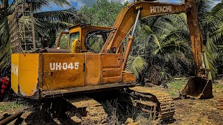 3 Years Abandoned Excavator UH0457 Restoration  The Final Result is Awesome [upl. by Stag]