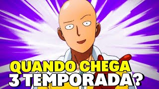 3 TEMPORADA DE ONE PUNCH MAN  QUANDO LANÇA A NOVA TEMPORADA 2024 [upl. by Mathur]