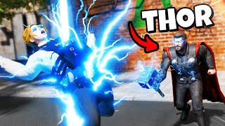 Unstoppable Thor Destroys Cops In GTA 5 RP [upl. by Raynard745]