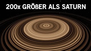 Dieser riesige Planet hat Ringe die 200 Mal größer sind als die des Saturn [upl. by Atikal]