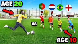 I Challenged The World’s Best Kid Footballers [upl. by Nale218]