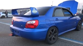 550HP Subaru Impreza WRX STI Cosworth 21 Stroker w EL Headers amp Tomei Exhaust [upl. by Lemej250]