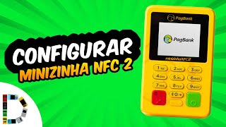 Como configurar e usar a maquininha de cartão Minizinha NFC 2 [upl. by Shanney]