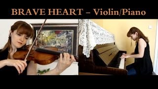 Braveheart Wallace Courts Murrons first half amp Main Theme violinpiano cover [upl. by Almeeta]