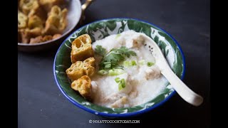 Easy and Quick Chinese Rice Congee with Leftover Cooked Rice [upl. by Anna]