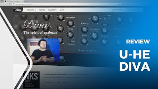 uhe Diva Review  Virtual Analog Synth VST Plugin Detailed Exploration [upl. by Syst]