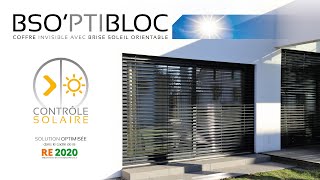 AVM BSOptibloc Coffre invisible avec Brise Soleil Orientable [upl. by Aryamoy717]