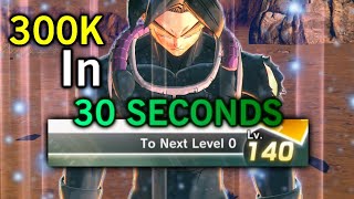 The ABSOLUTE FASTEST Way To LVL 140 300k EXP In 30 SECONDS  Dragon Ball Xenoverse 2 [upl. by Eemiaj]