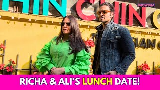 Adorable Couple Richa Chadha amp Ali Fazal Are All Smiles As They Step Out For A Lunch Date I WATCH [upl. by Barthelemy]