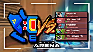 Content Crusaders vs BomBom  Mech Arena  MAAT [upl. by Knah]