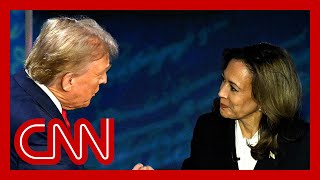 Mustwatch moments and analysis of Trump and Harris’s first presidential debate [upl. by Gnilrets165]