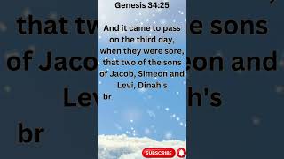 Genesis 3425 quotThe Vengeance of Simeon and Leviquot [upl. by Fesoj]