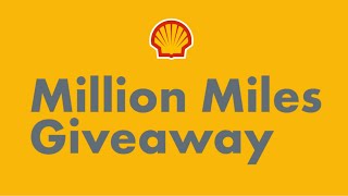 Million Miles Giveaway with Shell and PACIFICPOINTS [upl. by Doowyah]