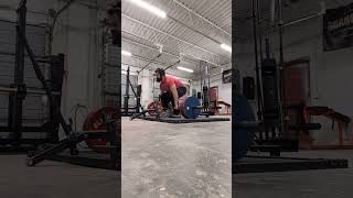 Getting Over Costochondritis  575lb Deadlift plus 120lbs in chain [upl. by Rehpotsirahc]