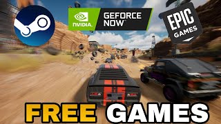 BEST Free Games on Geforce Now  Bonus Free Games [upl. by Relyhs]