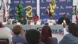 National Signing Day at Folsom High School [upl. by Pippo]