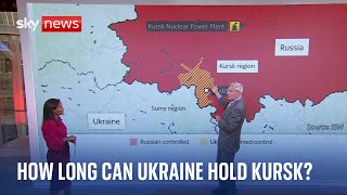 UkraineRussia war How long can Ukraine hold Kursk [upl. by Duke]